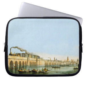 Bridge over the Lagoon, from 'Views of Principal m Laptop Sleeve