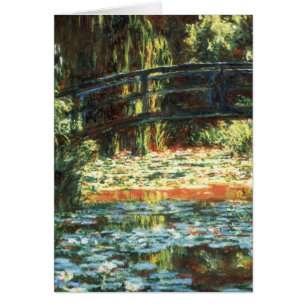 Bridge Over the Waterlily Pond by Claude Monet
