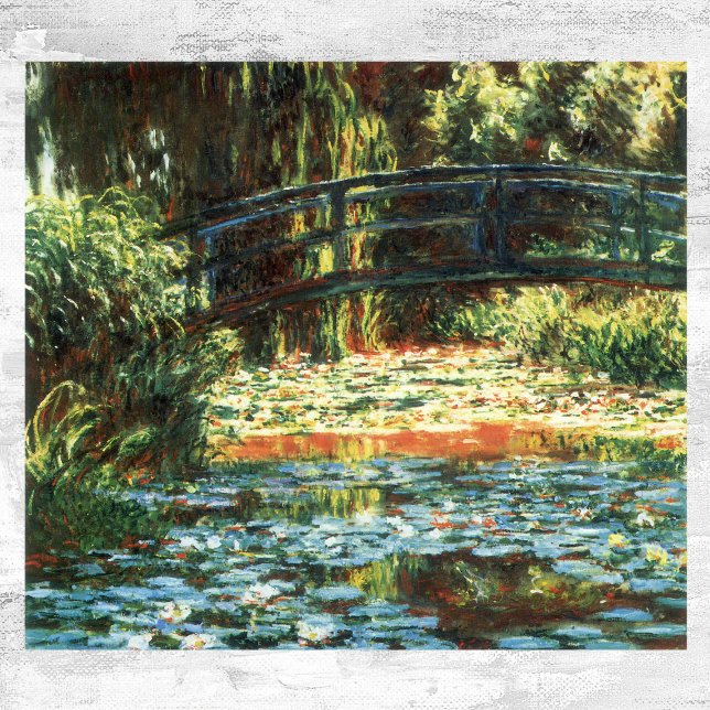 Bridge Over the Waterlily Pond by Claude Monet Poster (Creator Uploaded)