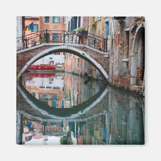 Bridge over Venice Canal Magnet (Front)