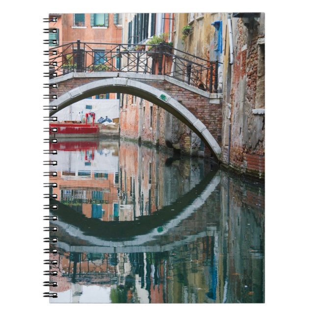 Bridge over Venice Canal Notebook (Front)