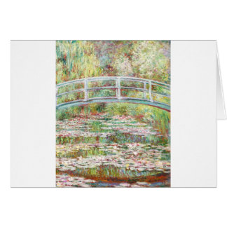 Bridge Over Water Lilies Pond - Claude Monet