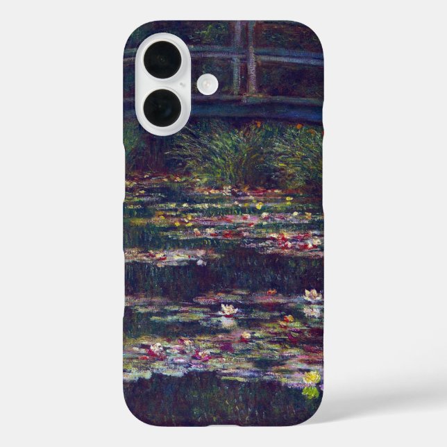 Bridge Over Waterlily Pond by Claude Monet Case-Mate iPhone Case (Back)