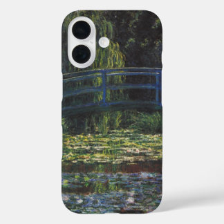 Bridge Over Waterlily Pond by Claude Monet iPhone 16 Case
