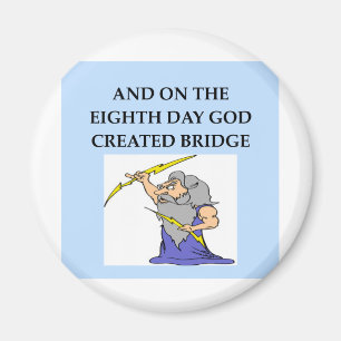 bridge player joke magnet