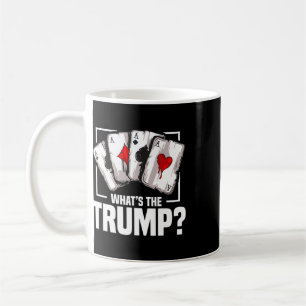 Bridge Player Queen Card Game Lover Trump King Bri Coffee Mug