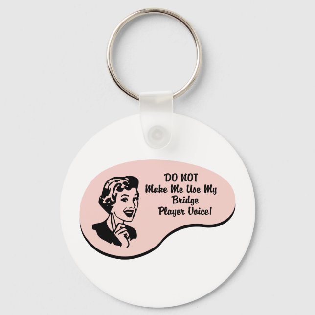 Bridge Player Voice Key Ring (Front)