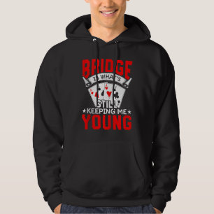 Bridge Players Bridge Card Game Expert Sports Play Hoodie