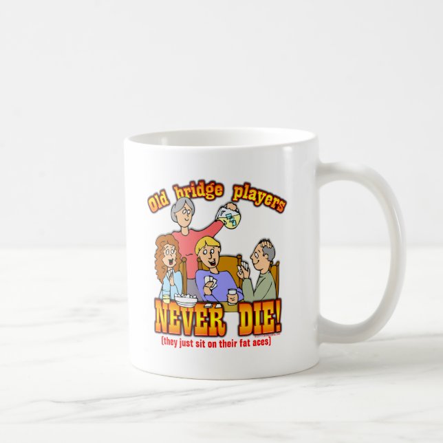 Bridge Players Coffee Mug (Right)
