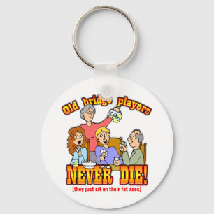 Bridge Players Key Ring