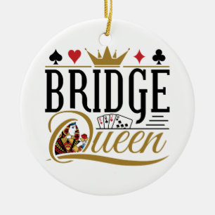 Bridge Queen Ceramic Ornament