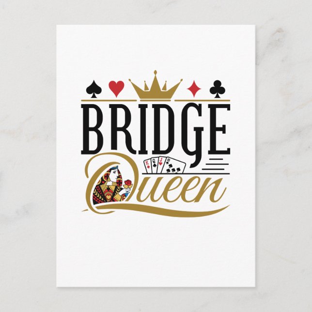 Bridge Queen Postcard (Front)