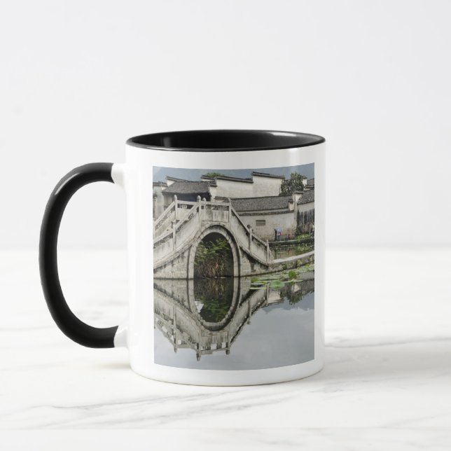 Bridge reflection, Hong Cun Village, Yi Mug (Left)