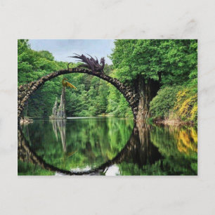 Bridge Stone Dragon II Postcard