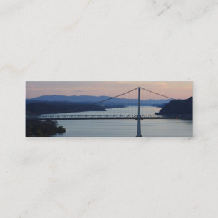 Bridge Sunset Geocache Signature/Calling Card