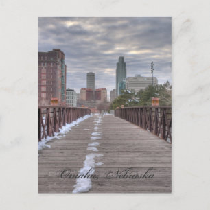 Bridge to Omaha Postcard