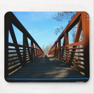 Bridge To The Internet . Mouse Pad