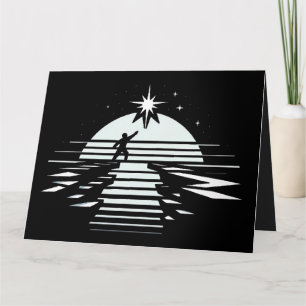 Bridge to the Stars Symbol of Hope & Cosmic Dreams Card