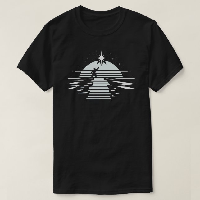 Bridge to the Stars Symbol of Hope & Dream Pursuit T-Shirt (Design Front)