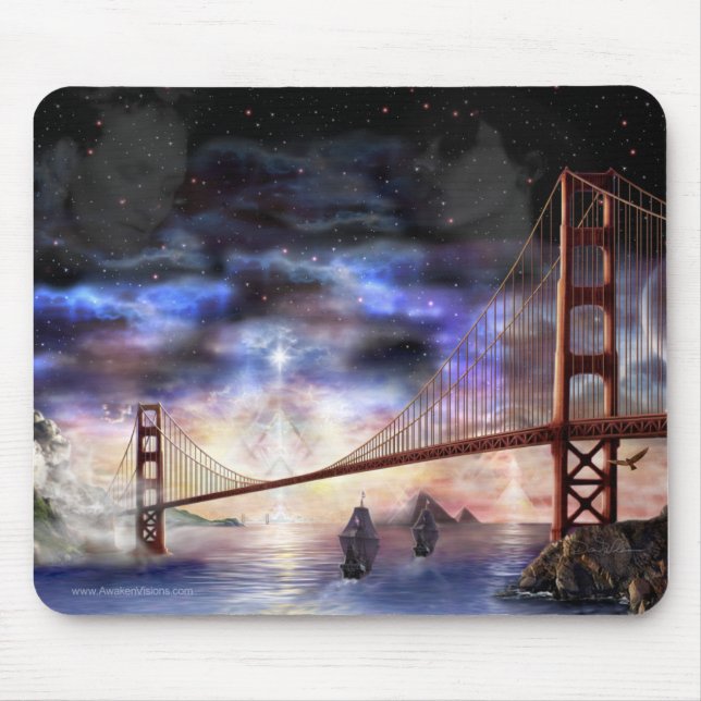 Bridge to Truth Mouse Pad (Front)