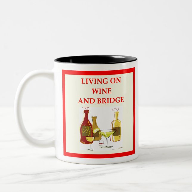 BRIDGE Two-Tone COFFEE MUG (Left)