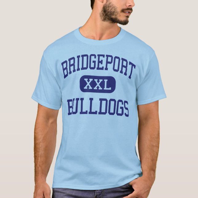 Bridgeport - Bulldogs - High - Bridgeport Ohio T-Shirt (Front)