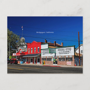 Bridgeport California labelled photograph Postcard