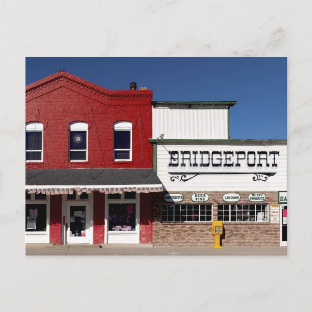 Bridgeport, California, small town photograph, Postcard (Front)