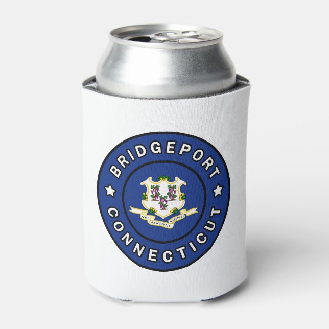 Bridgeport Connecticut Can Cooler (Can Front)