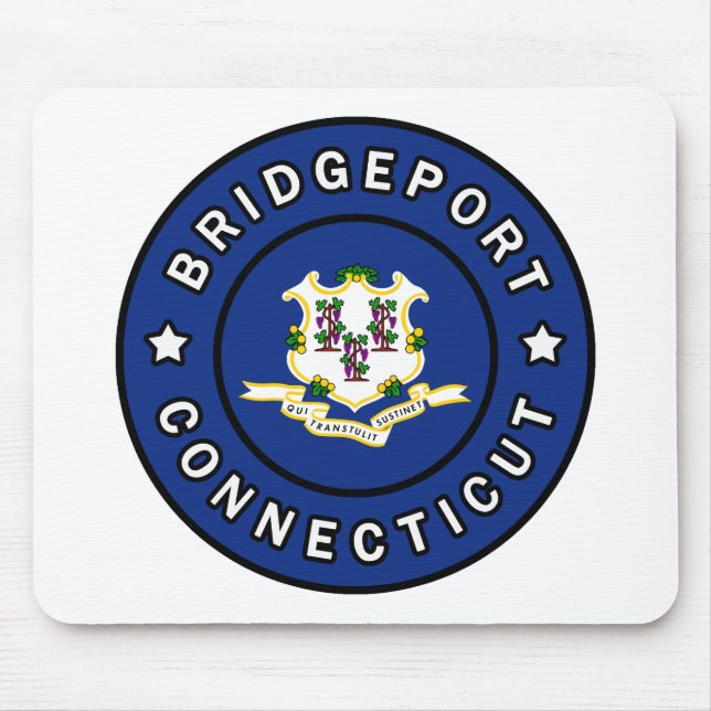 Bridgeport Connecticut Mouse Pad (Front)