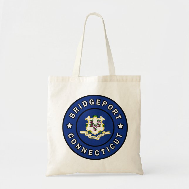 Bridgeport Connecticut Tote Bag (Front)