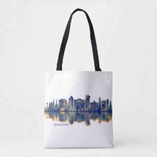 Bridgeport Skyline Tote Bag