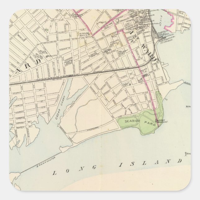 Bridgeport, south square sticker (Front)