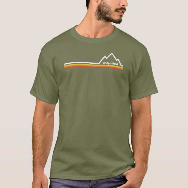 Bridger Bowl, Montana T-Shirt (Front)