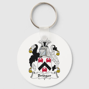 Bridger Family Crest Key Ring