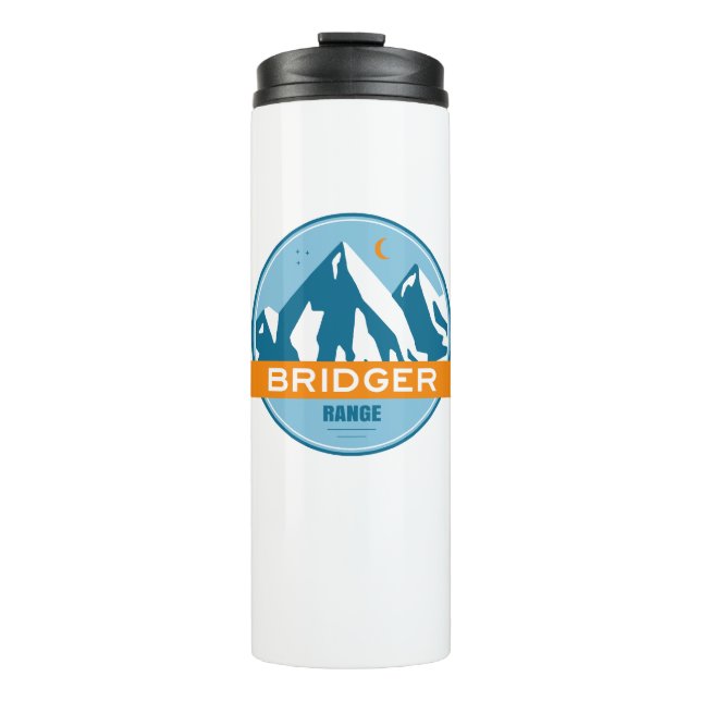 Bridger Range Montana Stars Moon Thermal Tumbler (Front)
