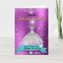 Bridgerton Fan’s Flawless Diamond Birthday Card