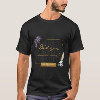 Bridgerton Lady Whistledown Dearest Gentle Reader T-Shirt