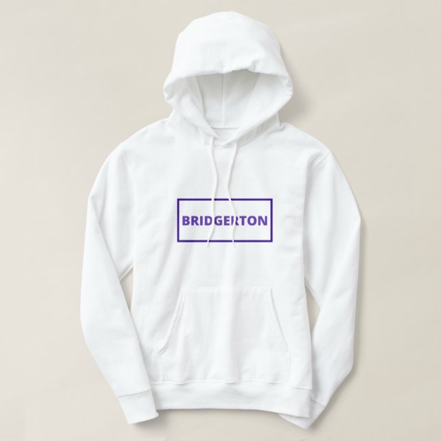 Bridgerton - Purple   Hoodie (Design Front)