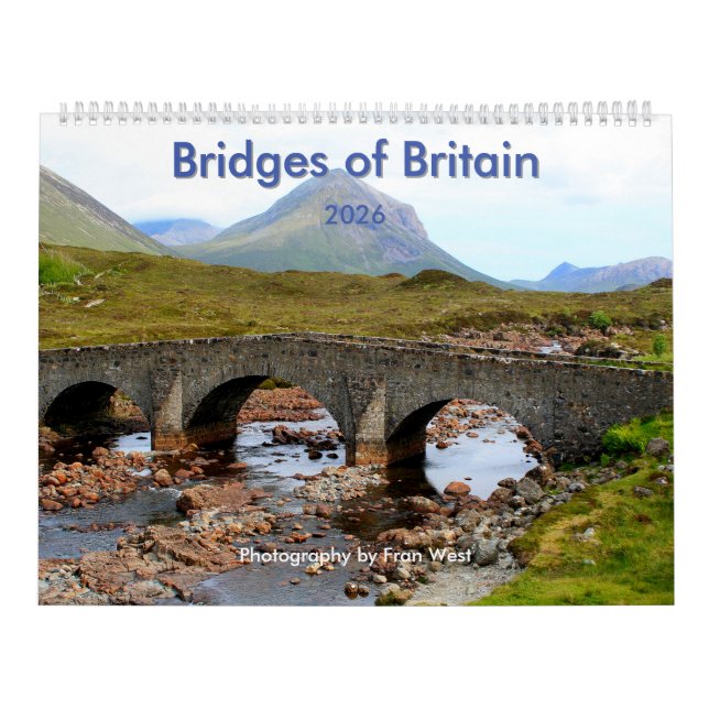 Bridges of Britain 2026  Calendar (Cover)