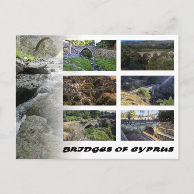 Bridges of Cyprus Postcard (Front)