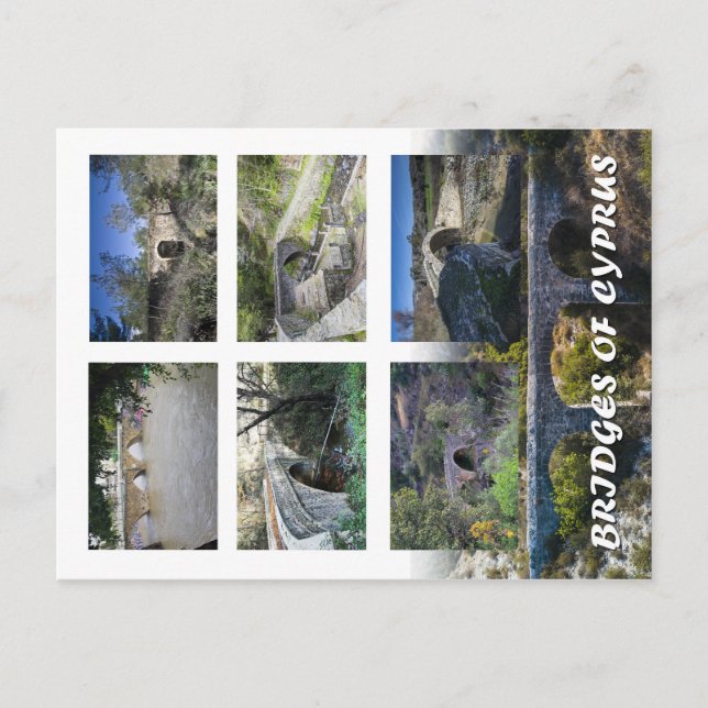 Bridges of Cyprus postcards (Front)