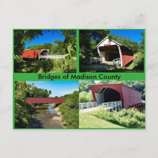 Bridges of Madison County Postcard