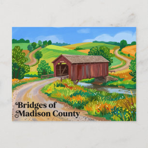 Bridges of Madison County USA Postcard