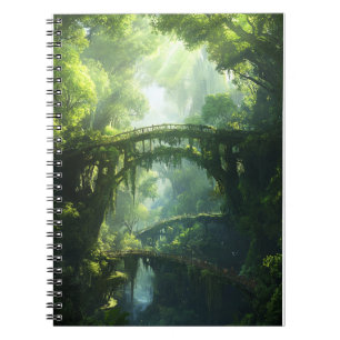 Bridges of the Emerald Canopy – Lush Forest Fantas Notebook