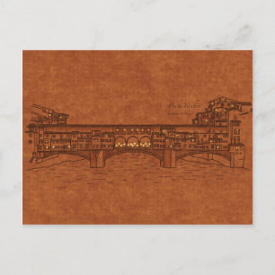 Bridges: Ponte Vecchio Postcard