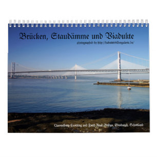 bridges, viaducts and dams calendar