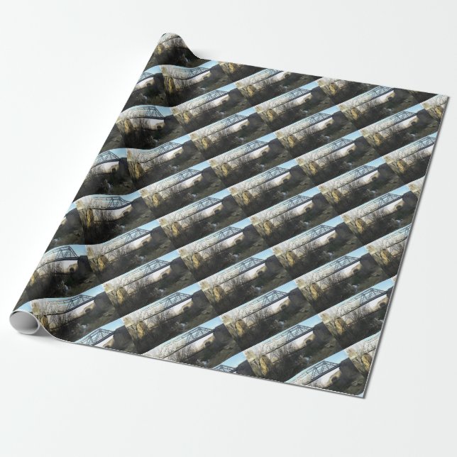 Bridges Wrapping Paper (Unrolled)