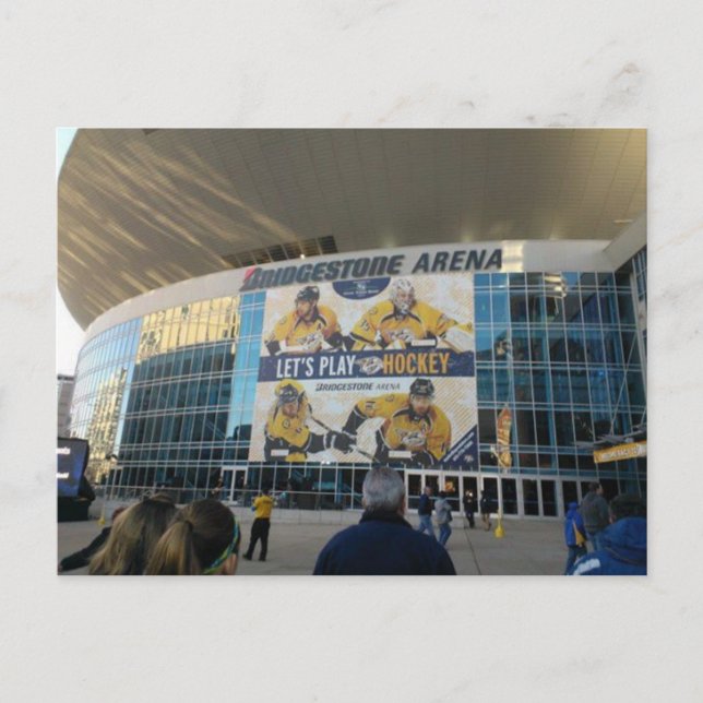 Bridgestone Arena Nashville Tennessee Postcard (Front)