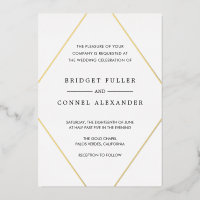 Bridget Geometric Modern Wedding